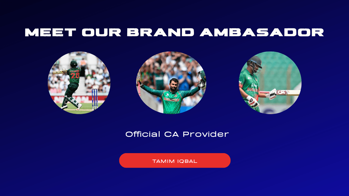 Tamim Iqbal — official brand ambassador